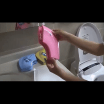 ASIENTO DE BAÑO NIÑOS - COLOR: AZUL